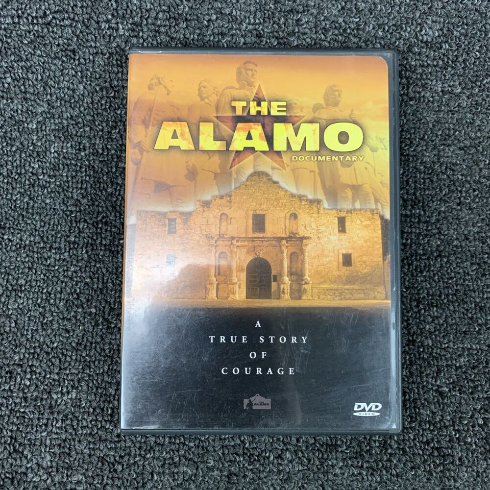 The Alamo - A True Story Of Courage (2004 DVD)  Frank Thompson Documentary